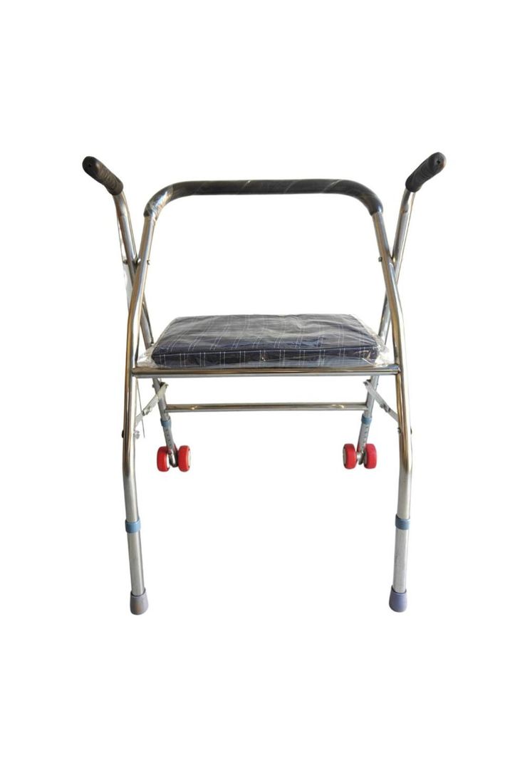 Andador Burrito Plegable Asiento Y 2 Ruedas