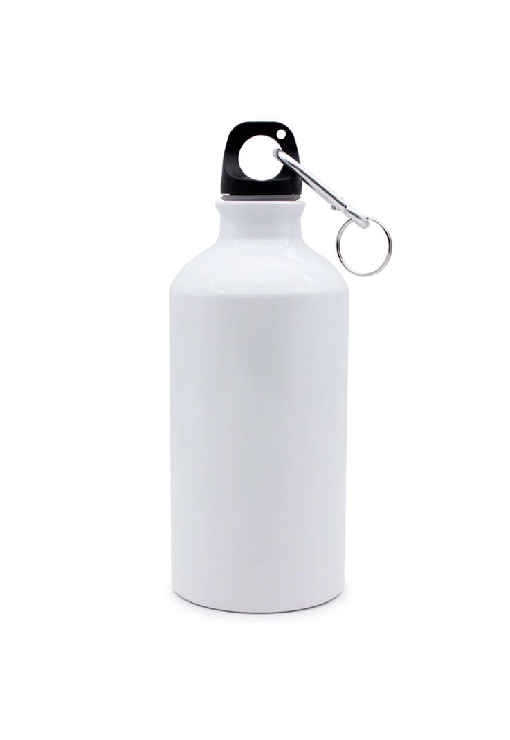 Botella Metalica Para Sublimacion 500cc Blanco