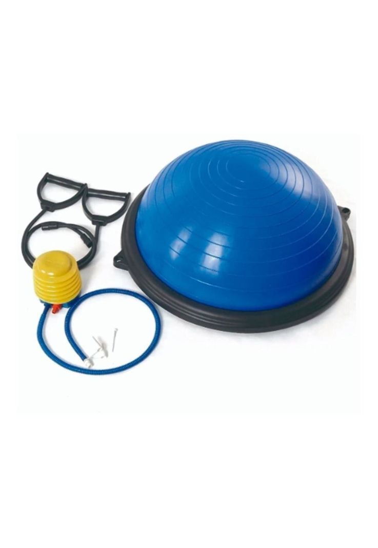 Balon Bosu 60cm + Manillas+Inflador-0