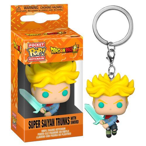Funko Pocket Pop! Dragon Ball Super - Super Saiyan Trunks w/Sword-0
