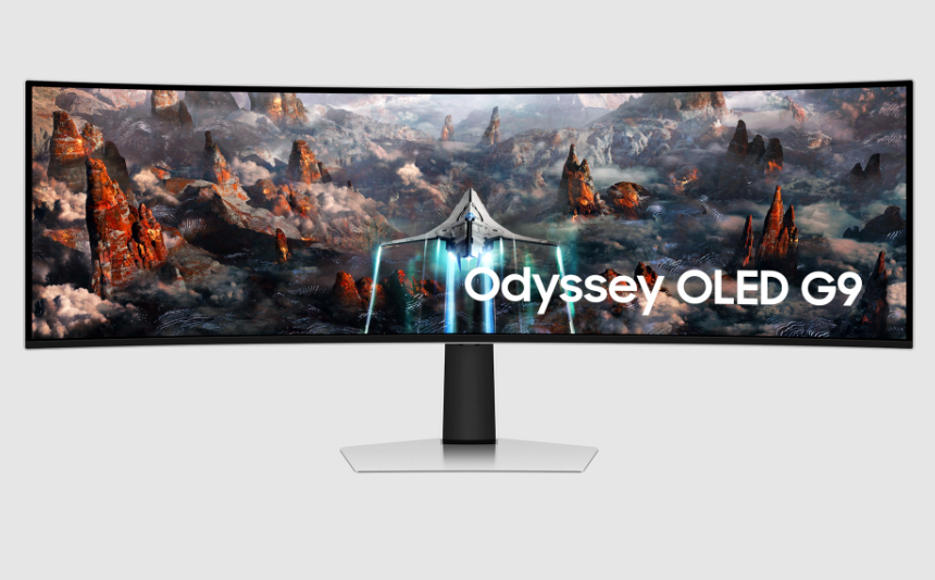 49” ODYSSEY OLED G9 G93SC DQHD 240HZ MONITOR GAMER-0