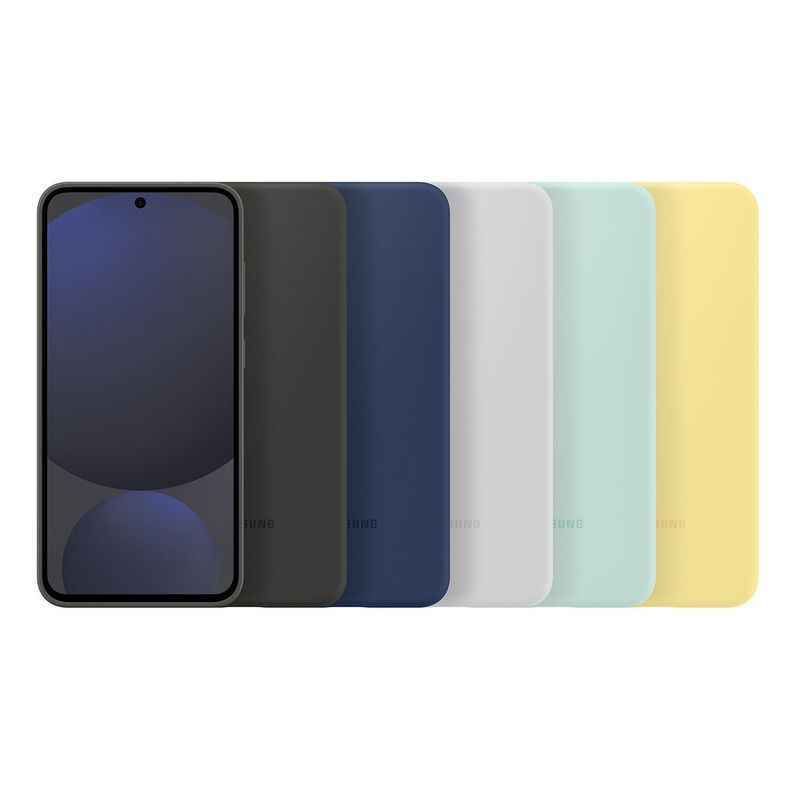 Galaxy S24 FE Silicone Case Blue-5