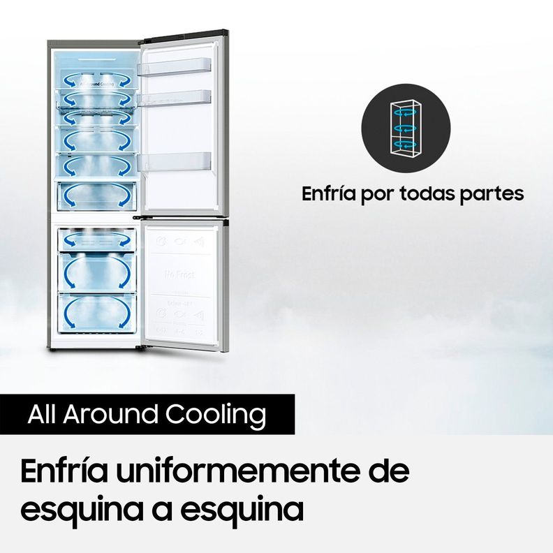 Refrigerador Bottom Mount 462L Freezer Space Max-4