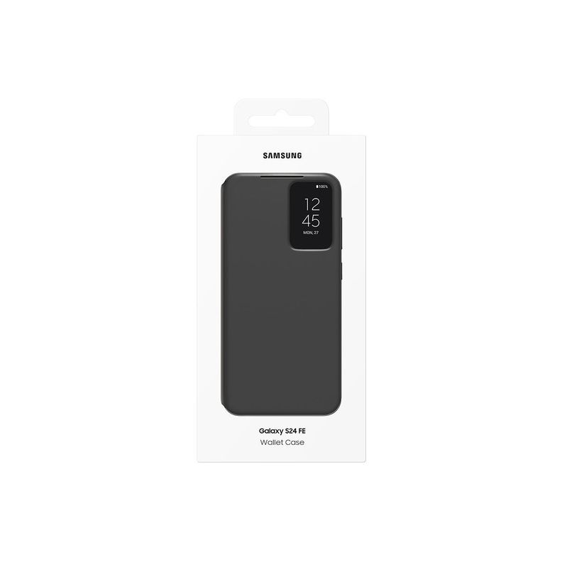 Galaxy S24 FE Wallet Case Black-6