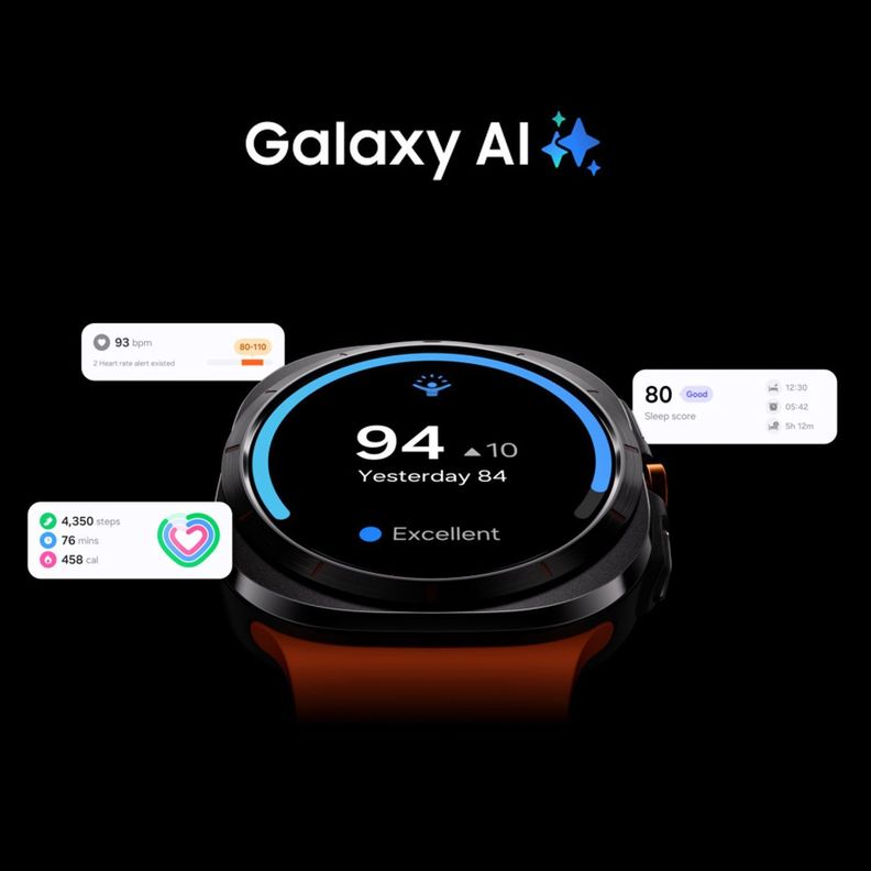Galaxy Watch Ultra LTE Plateado Titanio -6