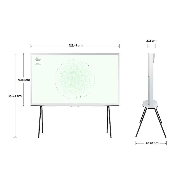 QLED Samsung 55" The Serif LS01D 4K Smart TV 2024-2