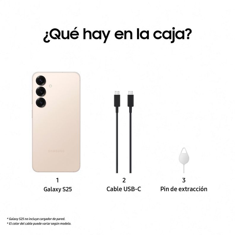 Samsung Galaxy S25 128GB Oro Rosa-6