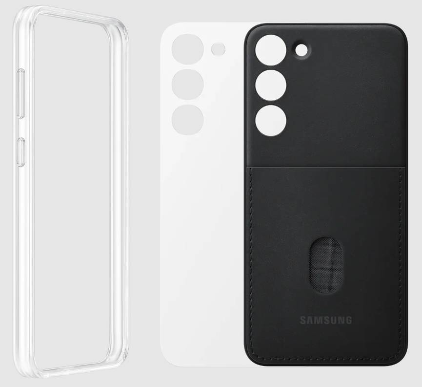 SAMSUNG GALAXY S23+ FRAME CASE NEGRO-1