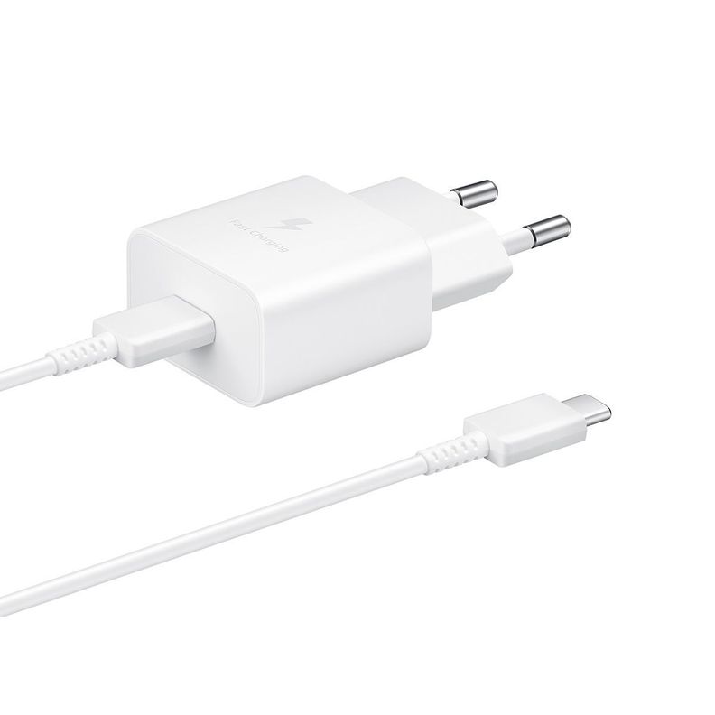 Samsung Power Adapter 15W con cable Blanco-3
