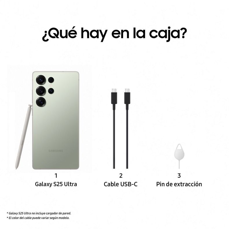 Samsung Galaxy S25 Ultra 256g Verde Jade Titanio-6