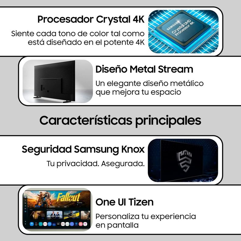 75" Crystal UHD U8000F 4K Smart TV (2025)-2
