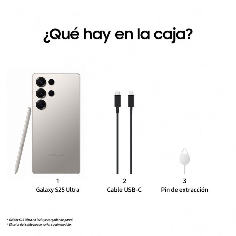 Samsung Galaxy S25 Ultra 256g Gris Titanio-6