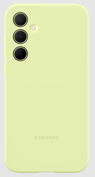SAMSUNG GALAXY A35 5G SILICONE CASE LIME-0