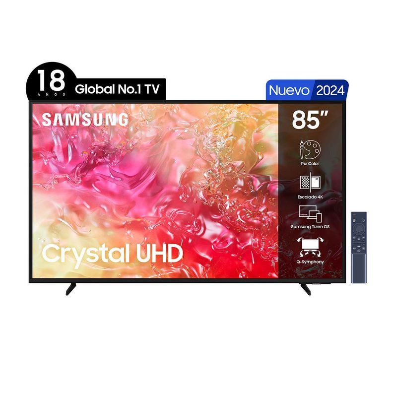 LED Samsung 85" DU7000 4K UHD Smart TV 2024-1