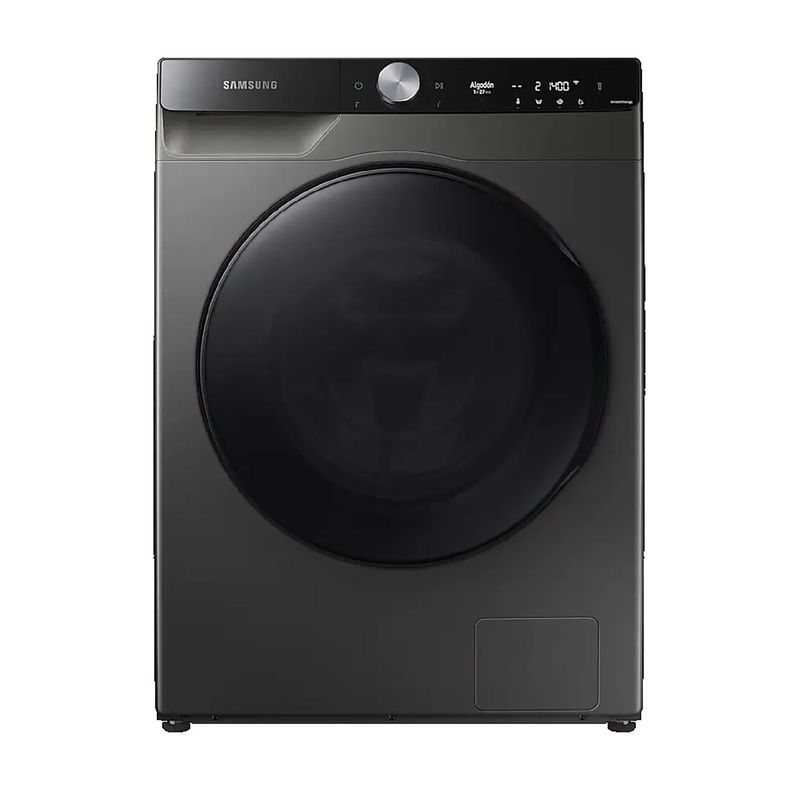 Lavadora Secadora 12.5Kg / 7Kg con Inteligencia Artificial en Panel de Control Negra-0