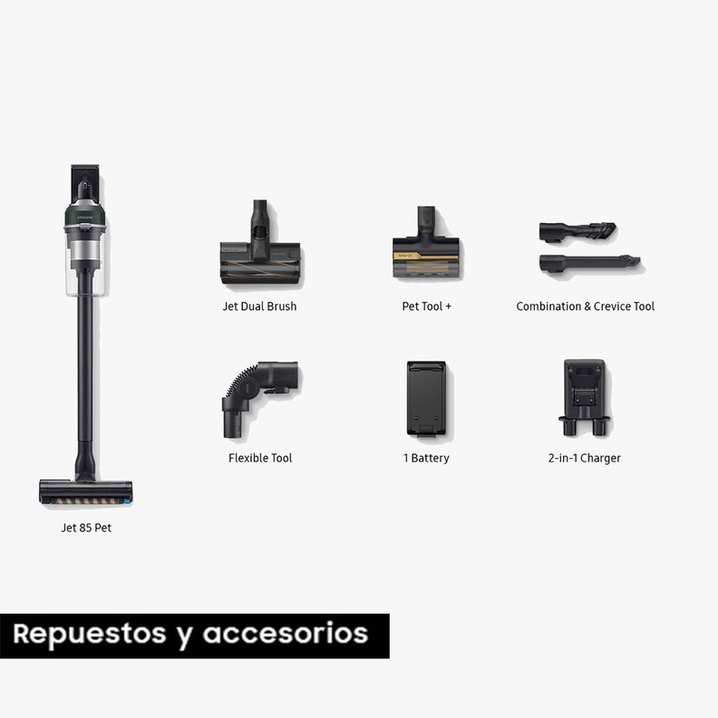 Aspiradora Stick Jet 85 Pet con 210 W de Poder de Succión-6