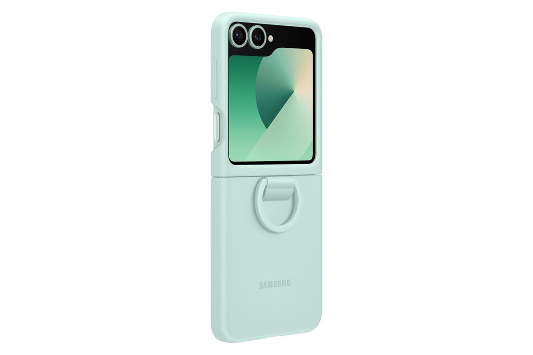 Carcasa Galaxy Z Flip6 Silicone Case with Ring-1