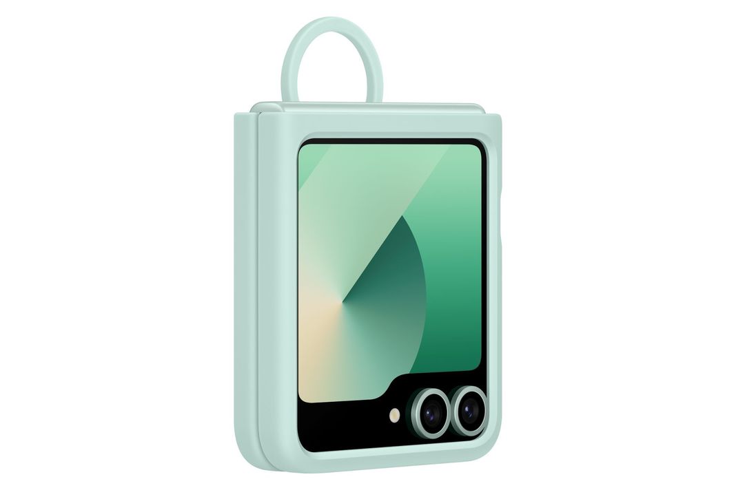 Carcasa Galaxy Z Flip6 Silicone Case with Ring-2