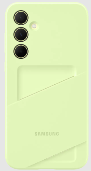 SAMSUNG GALAXY A35 5G CARD SLOT CASE LIME-0