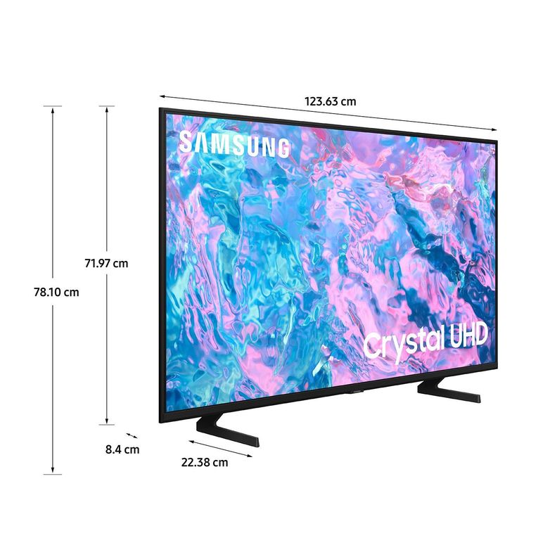 LED Samsung 55" CU7090 4K UHD Smart TV 2024-2