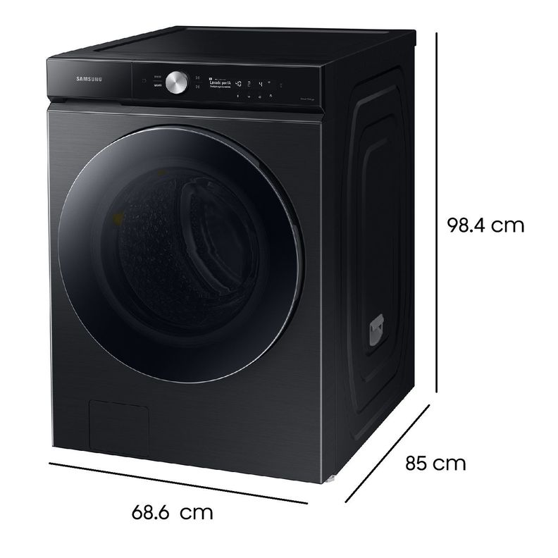Lavadora de carga frontal Bespoke 25Kg con Sistema de Lavado Inteligente-2