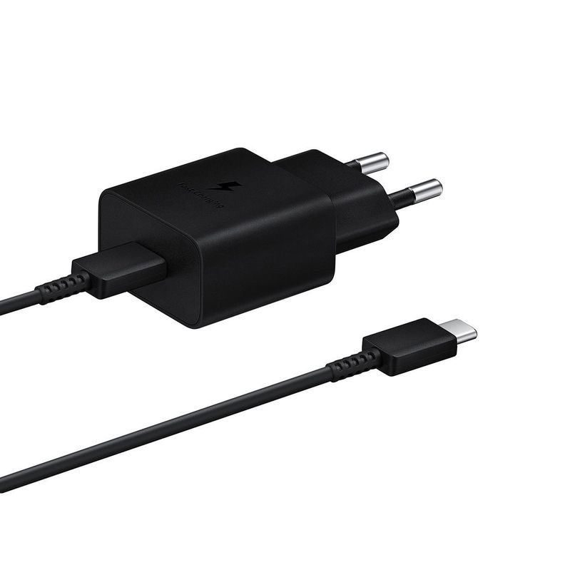 Samsung Power Adapter 15W con cable Negro-3