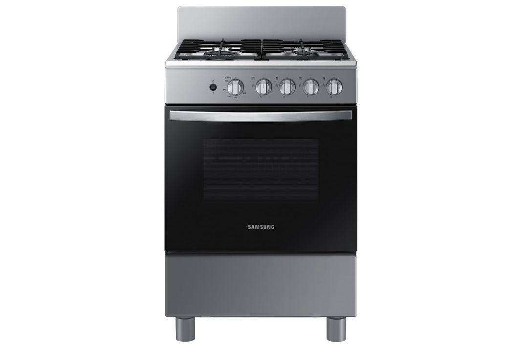 Samsung Cocina a Gas con 4 Quemadores con Quemador Rapido Color Negro-0