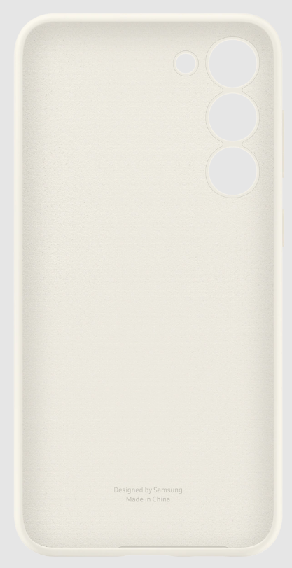SAMSUNG GALAXY S23+ SILICONE CASE CREAM-1