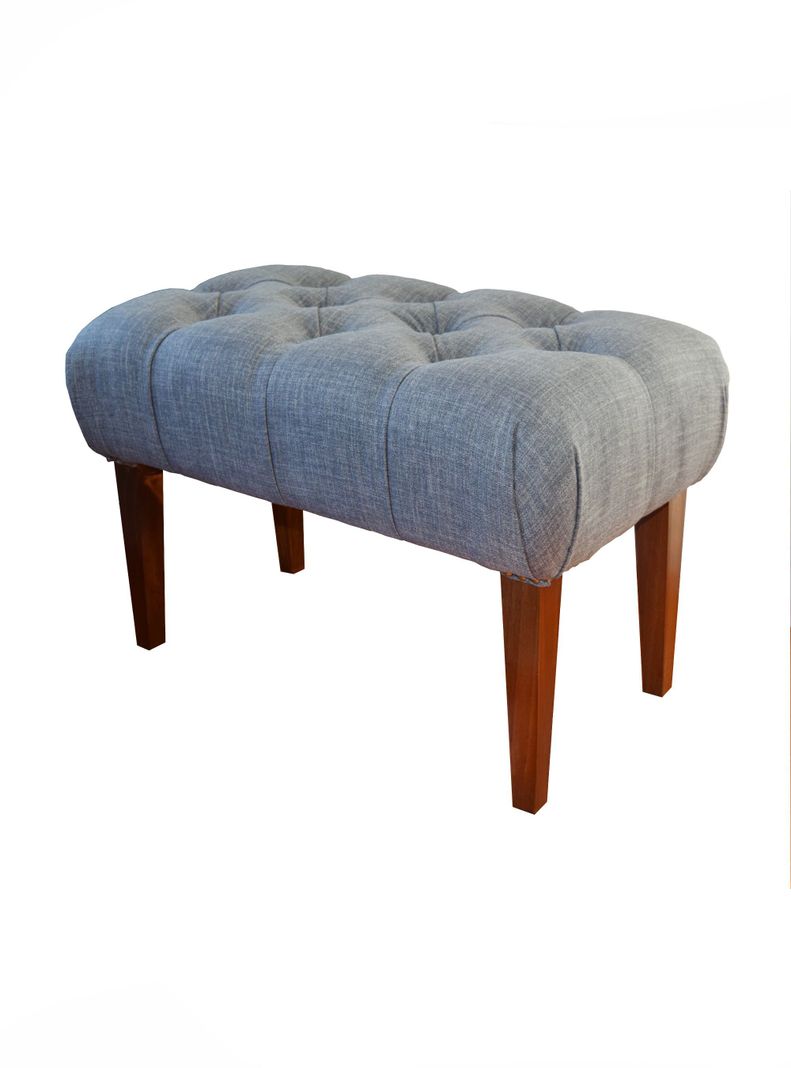 Banqueta L60 Rivoli Lino Gris Oscuro-1
