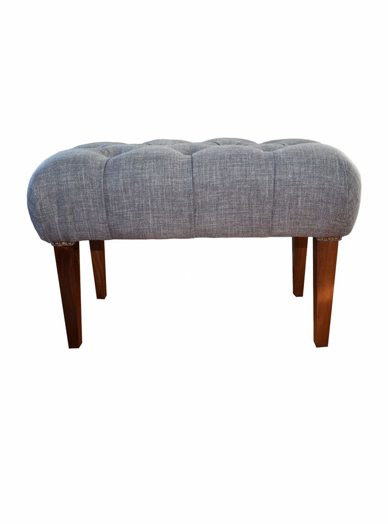 Banqueta L60 Rivoli Lino Gris Oscuro-3