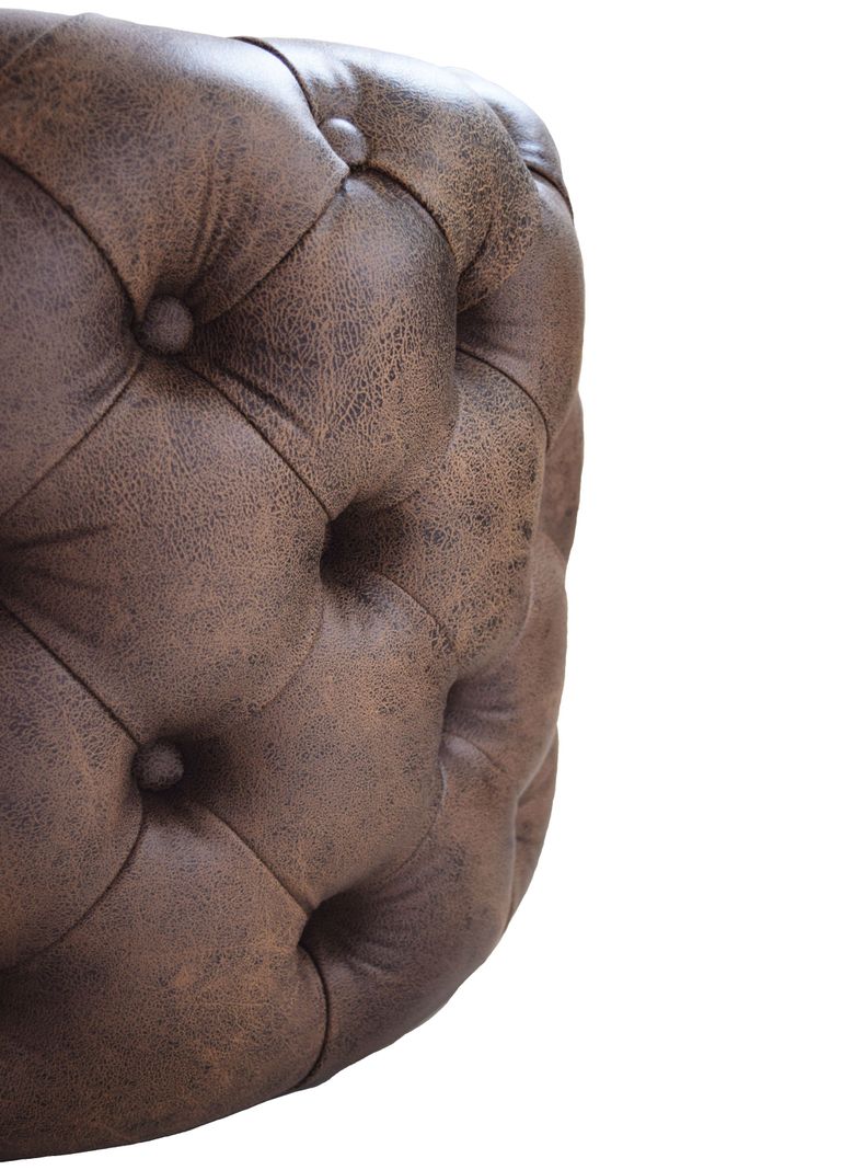 Pouf D60 Miramar Tela Envejecida-4