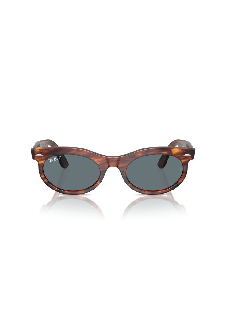 Lentes de Sol Wayfarer Oval Havana Polarizados Ray-Ban-0