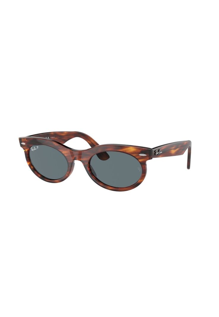 Lentes de Sol Wayfarer Oval Havana Polarizados Ray-Ban-1