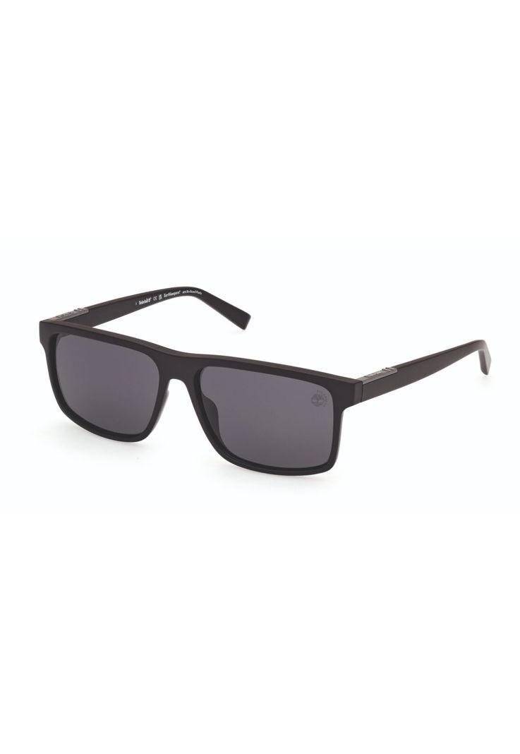 Lentes de Sol Negro Mate Polarizados Timberland TB0000602D-1