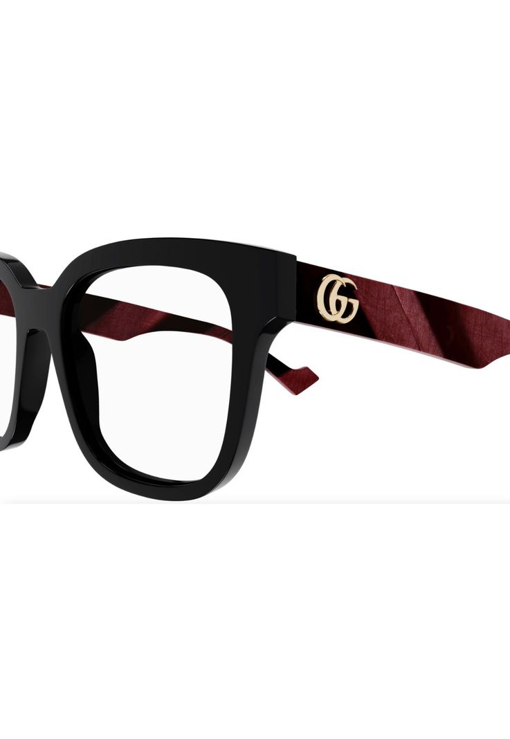 Lentes Ópticos Negro Gucci GG0958O008-1