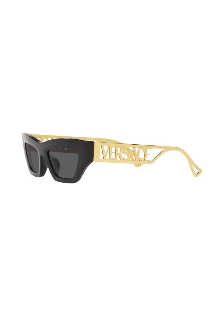 Lentes de Sol 90s Vintage Logo Negro Versace VE4432UGB187-2