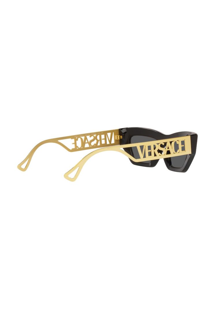 Lentes de Sol 90s Vintage Logo Negro Versace VE4432UGB187-8
