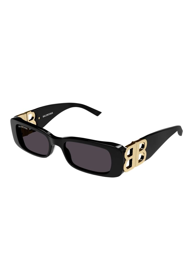 Lentes de Sol Negro Balenciaga BB0096S001-0
