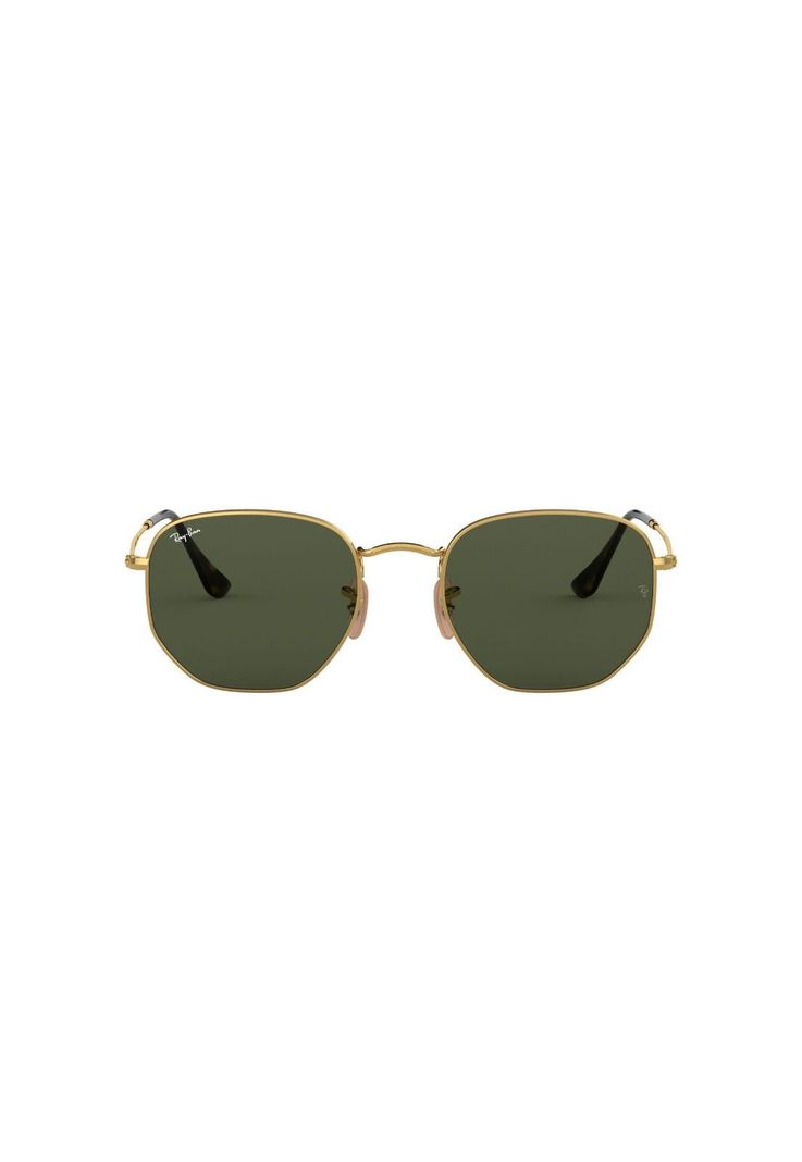 Lentes de Sol Hexagonal Dorado Ray-Ban RB3548N001-2