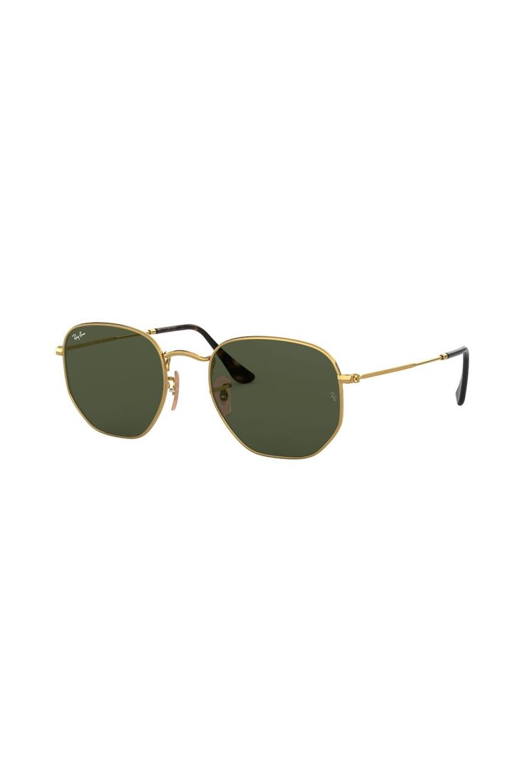 Lentes de Sol Hexagonal Dorado Ray-Ban RB3548N001-3