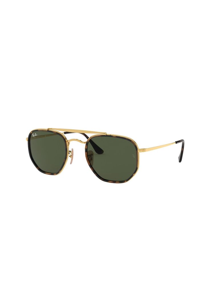 Lentes de Sol The Marshal Ii Verde Ray-Ban RB3648M1-1