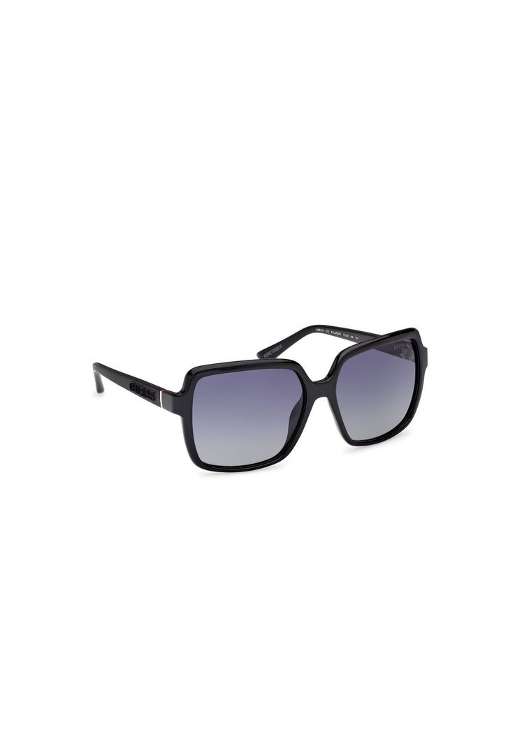 Lentes de Sol Negro Brillante Polarizados Guess GU0015701D-7