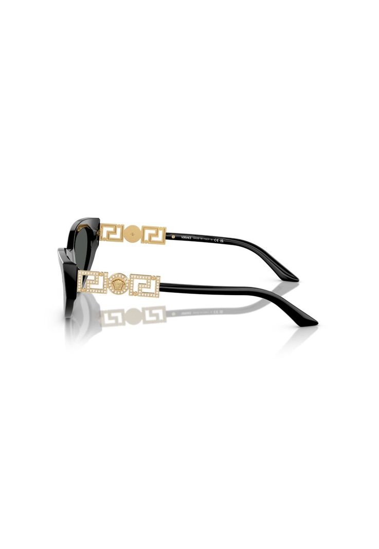 Lentes de Sol Negro Versace VE4470BGB187-2