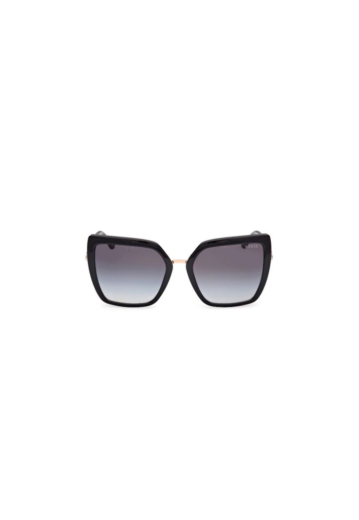 Lentes de Sol Negro Brillante Degradados Guess GU0016001B-0