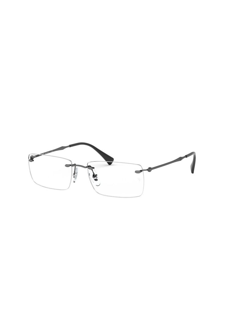Lentes Ópticos Plateado Ray-Ban Optical RX87551128-1