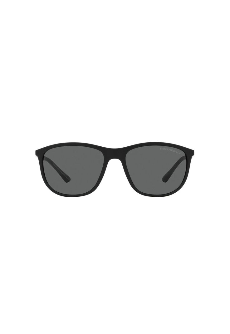 Lentes de Sol Matte Black Emporio Armani-0
