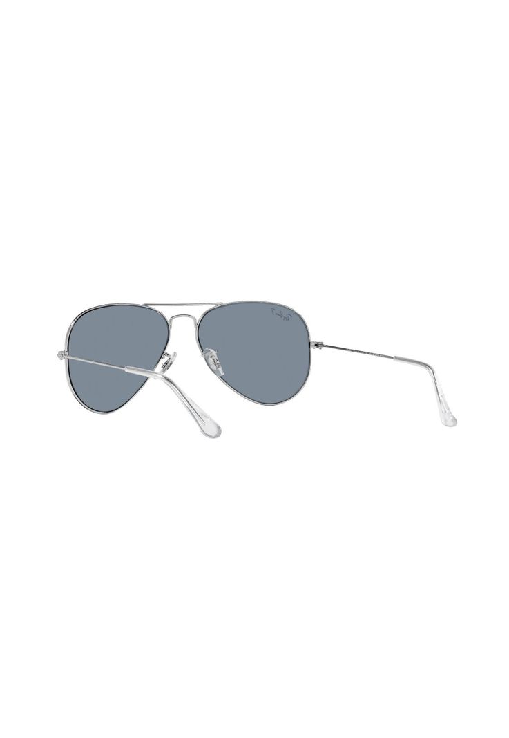 Lentes de Sol Aviator Large Metal Silver Polarizados Ray-Ban-5