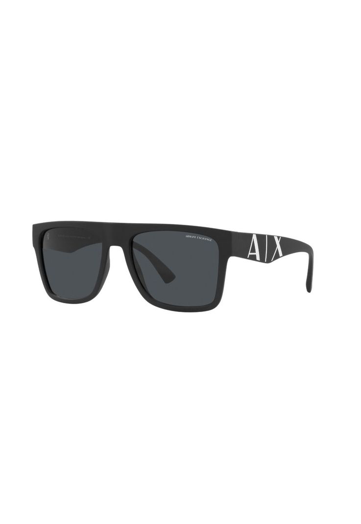 Lentes de Sol Matte Negro Exchange Armani Sustentable AX4113S80788755-0