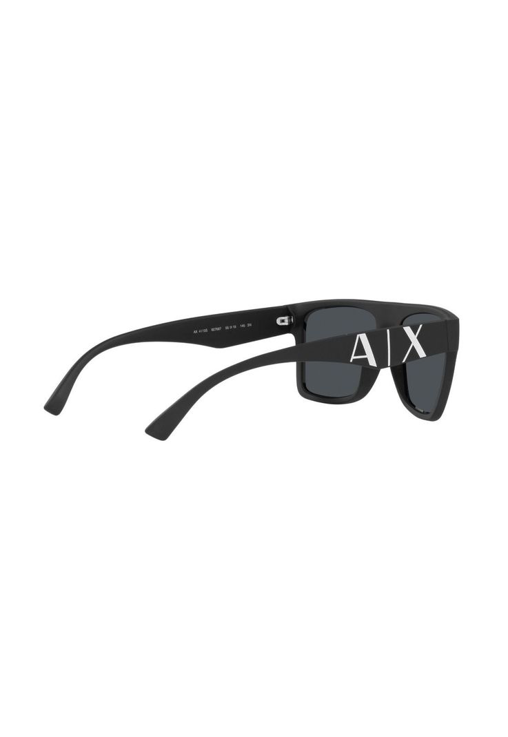 Lentes de Sol Matte Negro Exchange Armani Sustentable AX4113S80788755-8