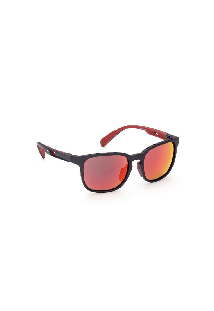Lentes de Sol Matte Black Espejados Adidas Sport SP003302L-7